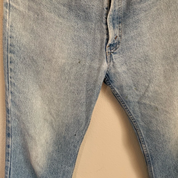 Unisex Levi’s orange Tab vintage crop flare Jeans - Picture 2 of 8